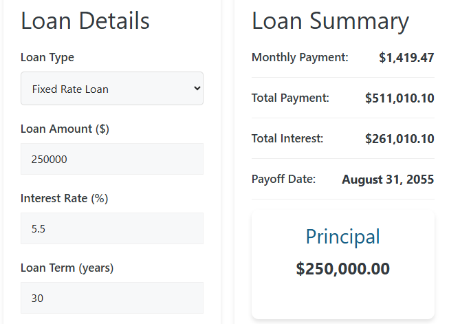 Loan Calculator